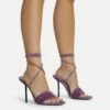 EGO Tribute-To Lace Up Open Square Toe Stiletto Heel In Lilac Velvet -EGO Sales Store 28 10 22 fw23723 sqjpg copy